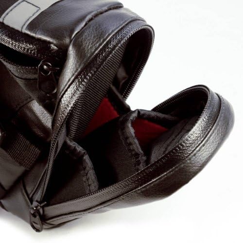 Box-735 Mountain / Road Bike Wedgie 2 compartment Black Saddle Bag Case cover with 15 in 1 Metal Bike Multi-Tool