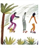Skaters/Venice by David Hockney poster print,25 in. x 30.2 in.
