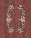 Miniature Rose Bench Needlepoint Kit by Lindee's Little Linens