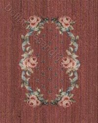 Miniature Rose Bench Needlepoint Kit by Lindee's Little Linens