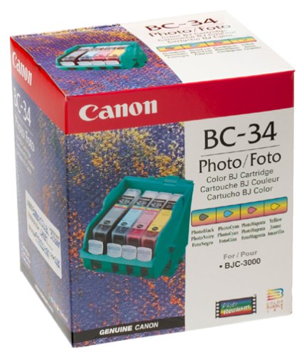 Electronics: Canon BC 34 Photo BJ Cartridge