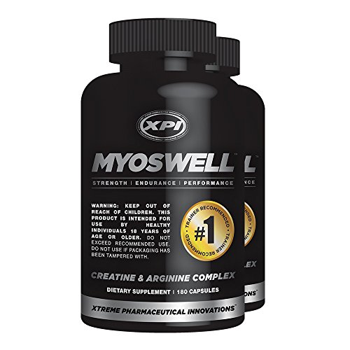 Myoswell 2 Pack - Best Creatine Product - Increase Muscle Power - Build lean muscle with the best creatine