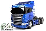 1/14 Scania R620 6X4 Highline Semi Kit,Blue Body