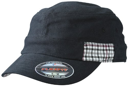Myrtle Beach Uni Cap Flexfit Army, black, S/M, MB6188 bl Preisvergleich
