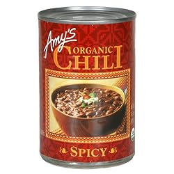 Amy's Organic Spicy Chili, 14.7-Ounce Cans (Pack of 12)