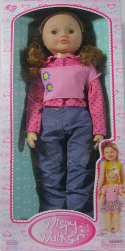 Classic Recreation of 1960's Girls Best Friend Doll Wispy Walker Large Approx 27