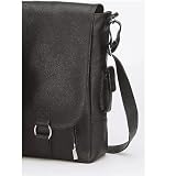 Picnic Gift Vino 2 Leather Wine Tote Two Bottle Carrier in Black - Picnic Gift 4025-BK