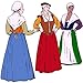 The Elizabethan Working Woman's Wardrobe Pattern