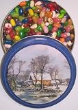 Scott's Cakes Assorted Mix Jelly Belly Jelly Beans in a Mini Homestead Tin