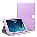 iPad Mini 2 Case, iPad Mini 3 Case Cover, iPad Mini Case, Cambond Slim Fit Auto Sleep/Wake Flip Case Cover with Card Slots and Stylus Holder, Protective Premium PU Leather (Light Purple)