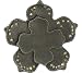 Bed Stu Women's Flower Sparkle Buckle Belt Buckles