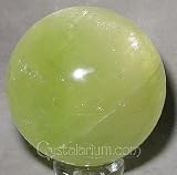 Calcite-Natural Green Optical Calcite Crystal Sphere-China