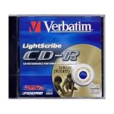 CD Rohling 80min. Verbatim LightScribe 1stck! µ