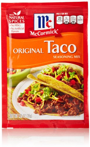 McCormick Taco Seasoning, 1.25 Ounces
