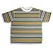 Dogwood - Boys Short Sleeve Striped Tee Shirt, Sage, Multi