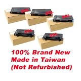 5 PCS (2 Black + Colors) 100% NEW Compatible Samsung-clp510-4 Colors Combo Set (B,c,m,y) Clp-510dk7, Clp-510d5c, Clp-510d5m, Clp-510c5y