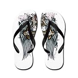 Artsmith, Inc. Kid's Flip Flops (Sandals) Cross Angel Wings - Medium