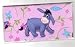 Checkbook Cover Disney Eeyore Pink Flower