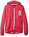 Derek Heart Girls' Drop Shoulder L/SLV Exposed Zip Hi-Low Hem Hoodie+ Kangaroo Pkt & Chest