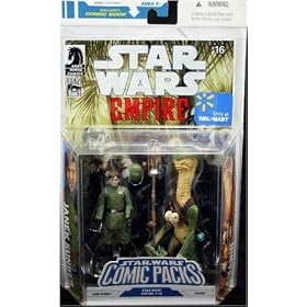 Star Wars Action Figure Comic 2-Pack Dark Horse: Star Wars Empire #16: Janek Sunber and Amanin