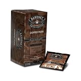 Baronet Coffee Fair Trade Organic Espresso Dark, 18-Count Coffee Pods (Pack of 3)