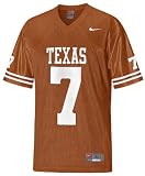 Texas Longhorns Youth #7 Embroidered Football Jersey By Nike (XL=18-20)
