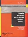 Validation des acquis de l'exp&eacute;rience