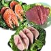 Fresh Fish Steak Sampler, 2 lbs. Each of Salmon, Sword, and Tuna Steaks