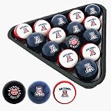 Arizona Wildcats NCAA Licensed 16 Billiard Ball Set by Frenzy Sports