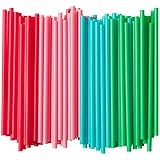 Ikea Smoothie Straws Extra Wide Flow Assorted Colors