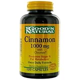Good N Natural - Cinnamon 1000 mg with Chromium Picolinate - 120 Capsule