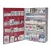 Medique 738M1 5-Shelf Industrial First Aid Cabinet, Filled