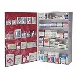 Medique 4-Shelf Plastic First Aid Cabinet, Filled #734M1PL by Medique