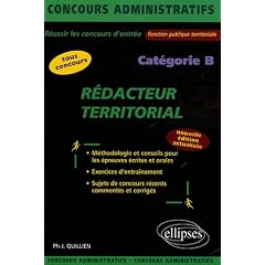 R�dacteur territorial : Cat�gorie B