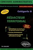 R�dacteur territorial : Cat�gorie B