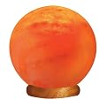 Natural Himalayan Crystal Salt Globe Lamp