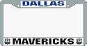 Dallas Mavericks License Plate Frame