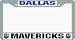 Dallas Mavericks License Plate Frame