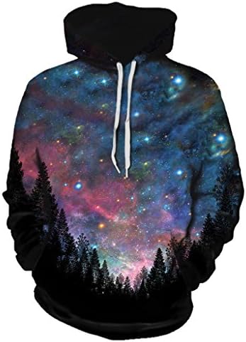 Gratefully Dyed Galactic Valley Hoodie - Premium All Over Print Graphics - Medium