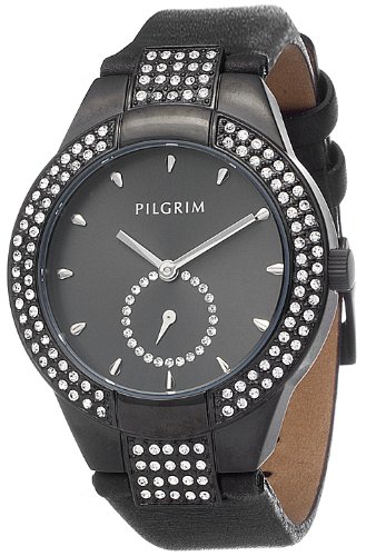 Pilgrim Damenuhr 780-223 Uhr, Schwarzmetal, schwarz Preisvergleich