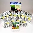 Deluxe Sprouting Starter Kit w/ 12 Lbs. Of Organic Seed - Everything To Grow Sprouts: 3 Tray Sprout Garden, Seeds: Alfalfa, Radish, Clover, Mung Bean, Garbonzo Beans, Green Pea, Crunchy Lentil Fest & More