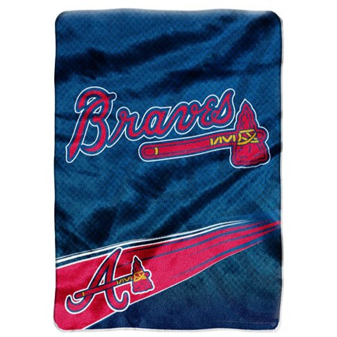 Atlanta Braves Oversize Plush Blanket