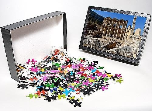 Photo Jigsaw Puzzle of Library of Celsus, Roman ruins of ancient Ephesus, near Kusadasi, Anatolia,