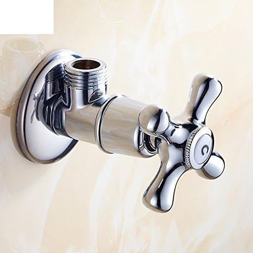 Full Copper Triangle valve thickening/Lengthen/Valve/Continental Gold/Explosion-proof three-way valve/Horoscopes valve-C