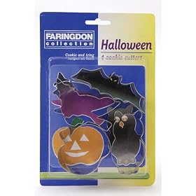 Faringdon Set of 4 Halloween Cookie Cutters
