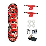 Real Renewal Red Logo 7.75 Skateboard Deck Complete