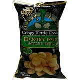 Plocky's Kettle Potato Chips, Hickory Onion, 4-Ounce Bags (Pack of 12)