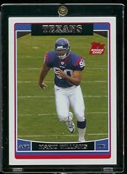 2006 Topps Mario Williams Houston Texans Limited Edition Football Rookie Card - Shipped In Protective Screwdown Case!!