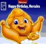 Happy Birthday, Hercules! (Roly Poly Little Shimmer Book)