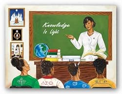 Knowledge Is Light - Eastern Star by Johnny Myers 12"x16" Art Print Poster